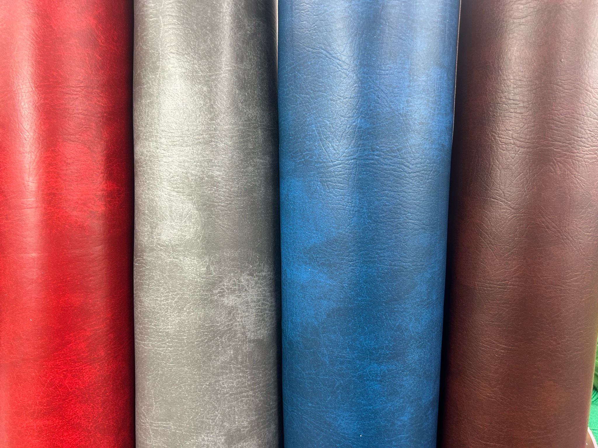 Upholstery Vinyl Mottled Dark Brown