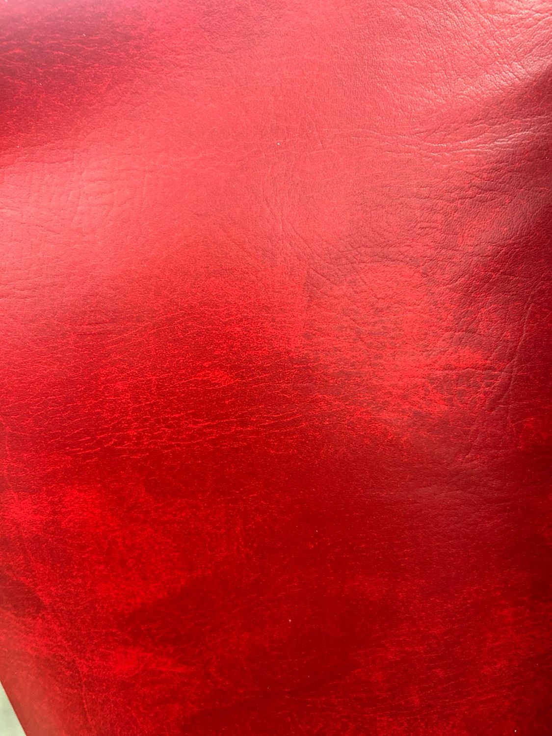 Upholstery Vinyl Mottled Flame Red
