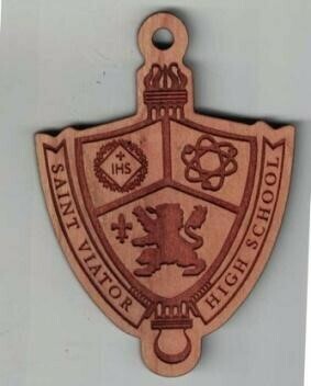 Parents Club - Crest Wooden Ornament Parents Club - Crest Wooden Ornament
