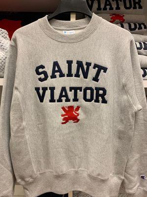 Champion Crew Neck Sweatshirt - Gray