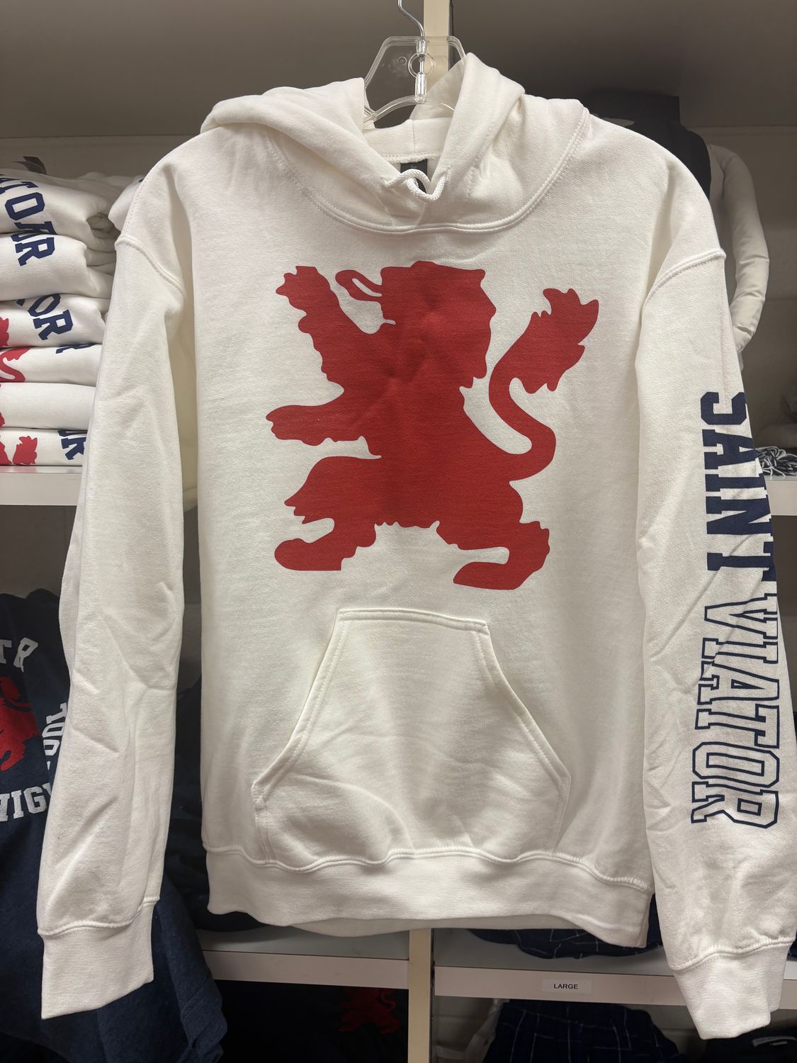 Lion Hoodie - White
