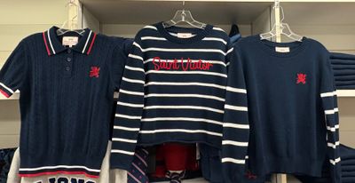 Pearls &amp; Camo Sweaters