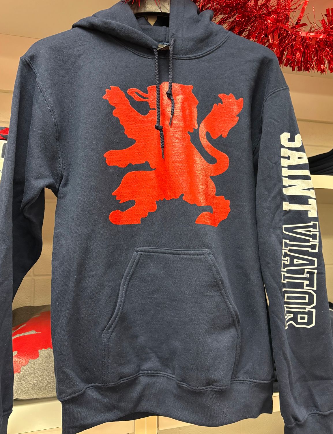 Lion Hoodie - Navy