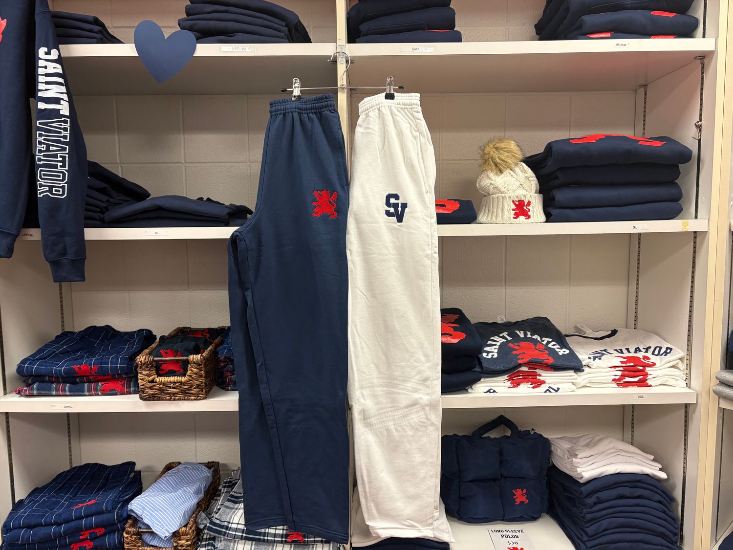 White Wide Leg Sweatpants - Port & Company White Wide Leg Sweatpants - Port & Company