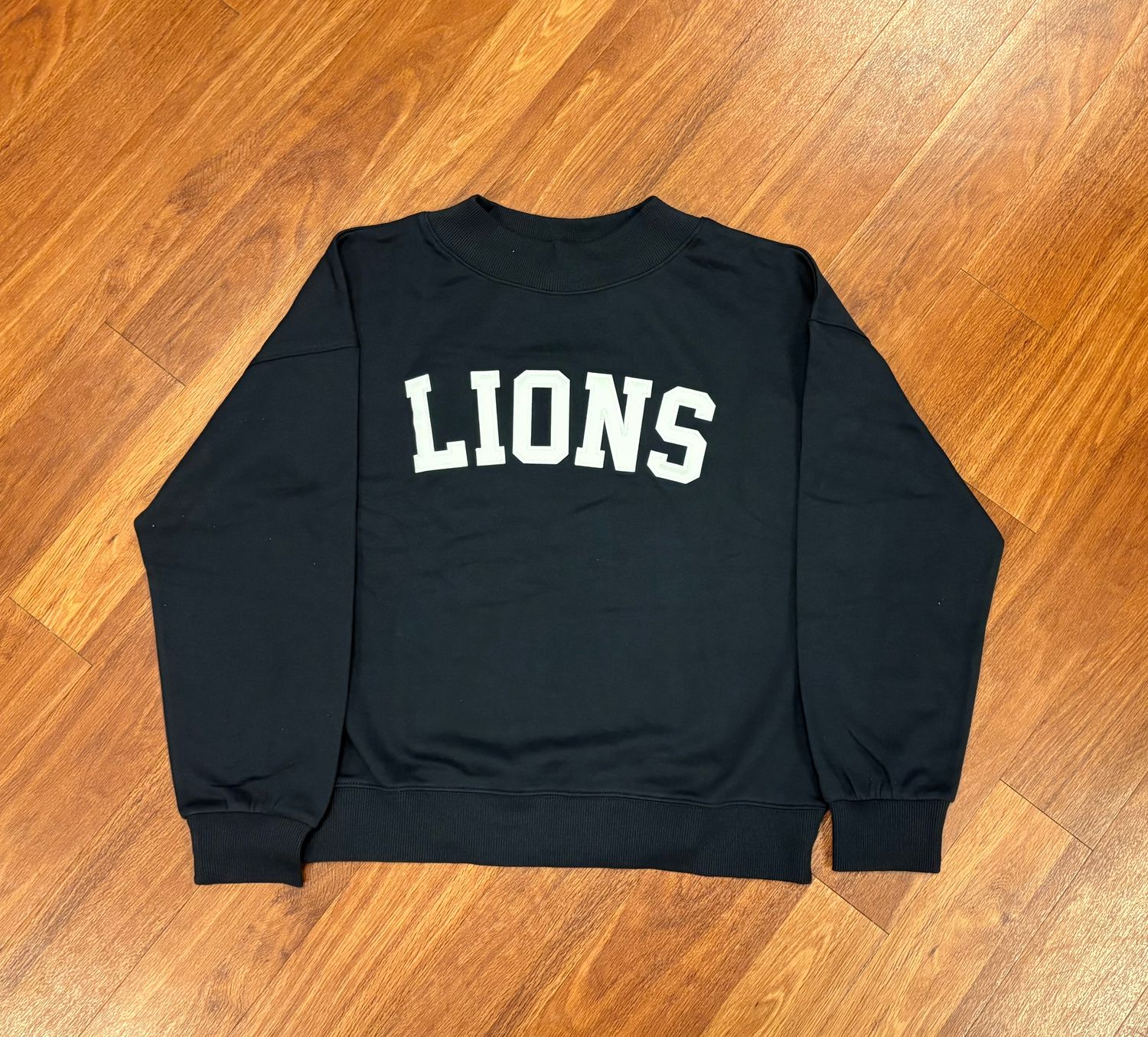 Mock Neck - Navy Lions Sweatshirt