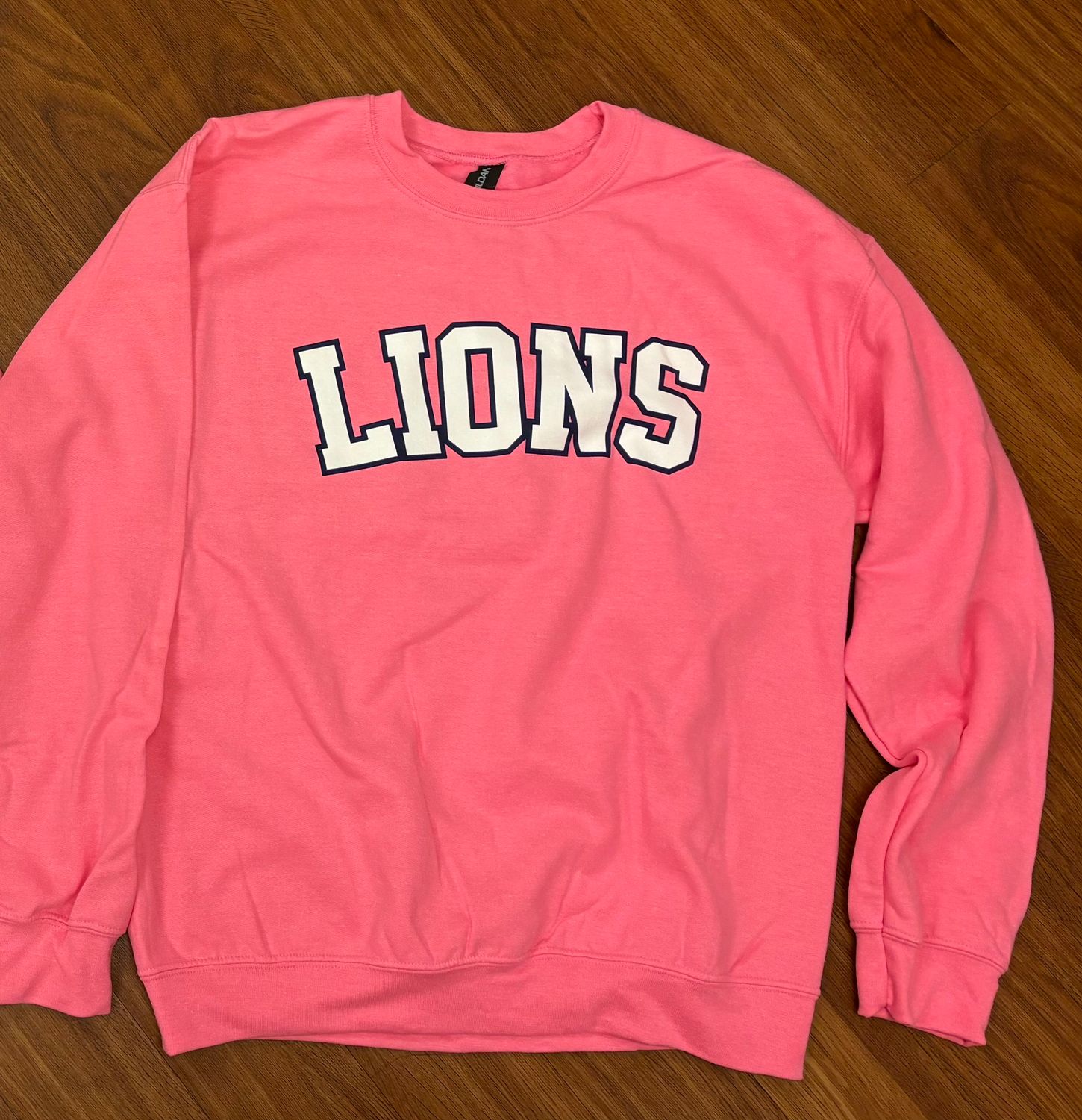 GILDEN CREW PINK LION WHITE/NAVY LETTERS GILDEN CREW PINK LION WHITE/NAVY LETTERS