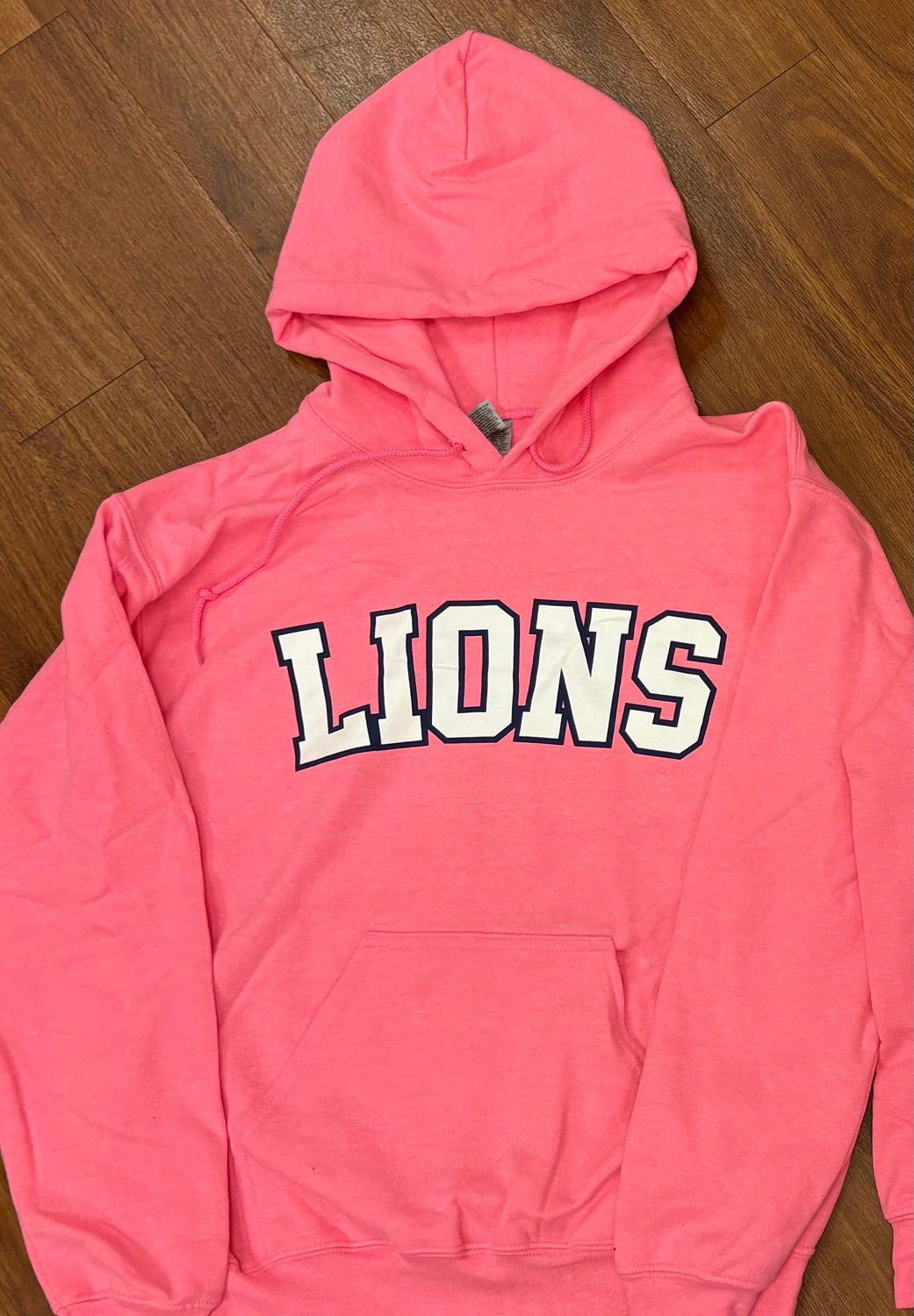GILDEN HOODIE PINK LION WHITE/NAVY LETTERS GILDEN HOODIE PINK LION WHITE/NAVY LETTERS