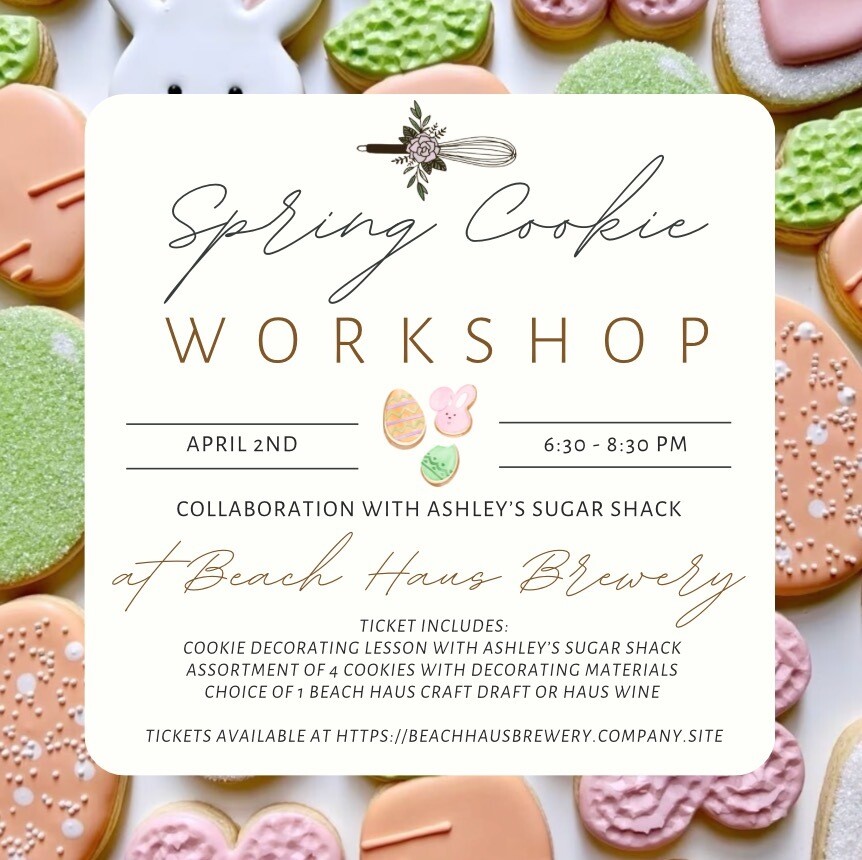 Cookie Decorating Workshop - April 2, 2024