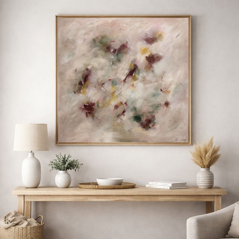 Flores en el aire 100 x 100 cm Flores en el aire 100 x 100 cm