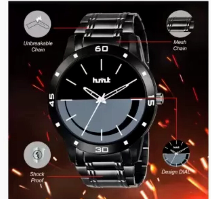 HMT steel watch