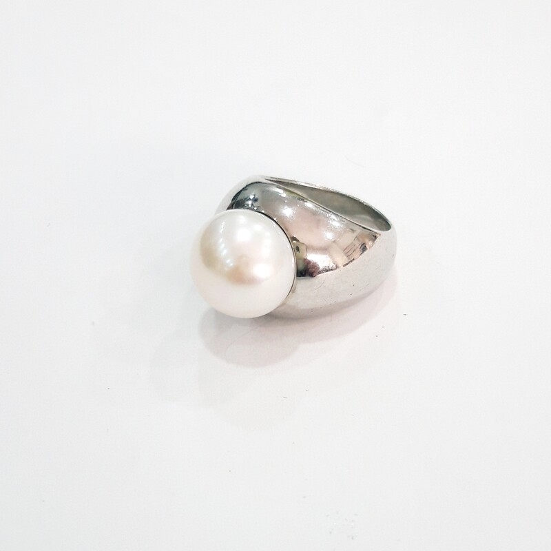 Anillo de plata masivo "Imperatriz"