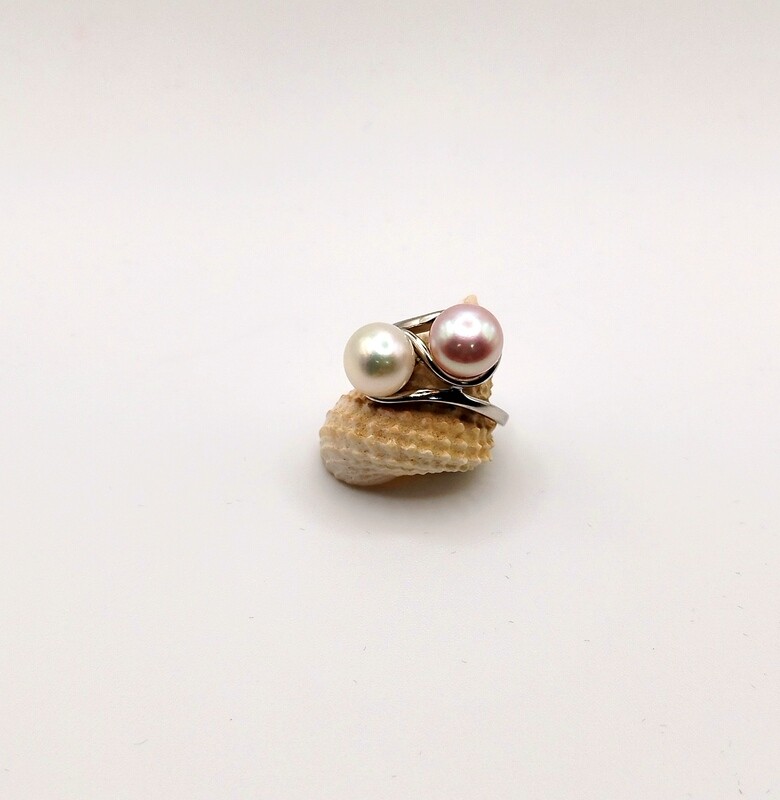 Anillo &quot;Toi et Moi&quot;