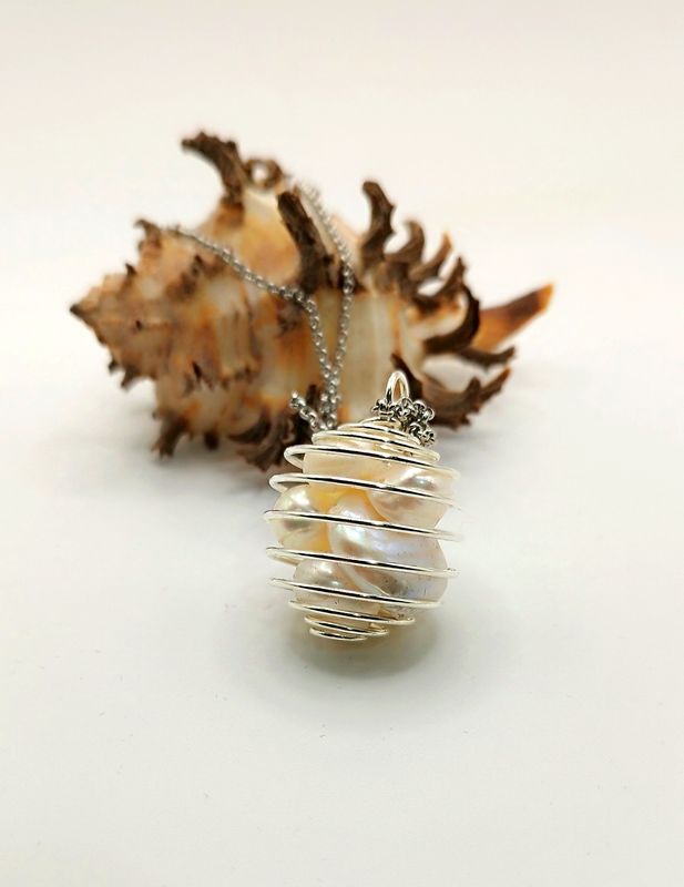 Colgante &quot;Perlas&quot;