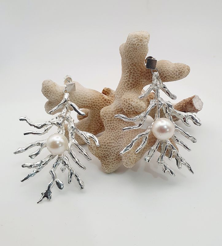 Pendientes &quot;Coral&quot;