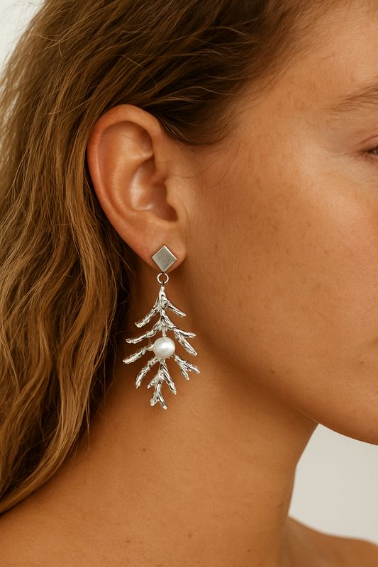 Pendientes "Coral"