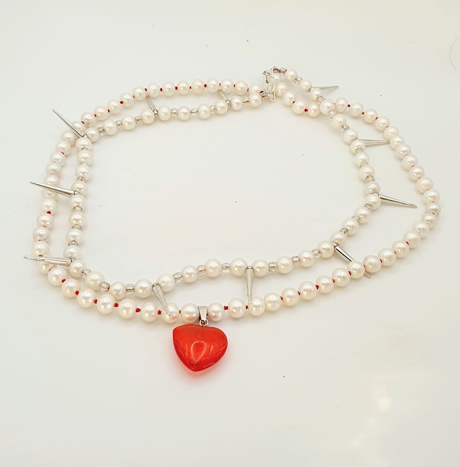 Collar &quot;Corazón Rojo&quot;