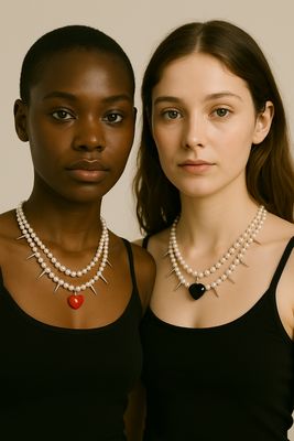 Collar &quot;Corazón Rojo&quot;