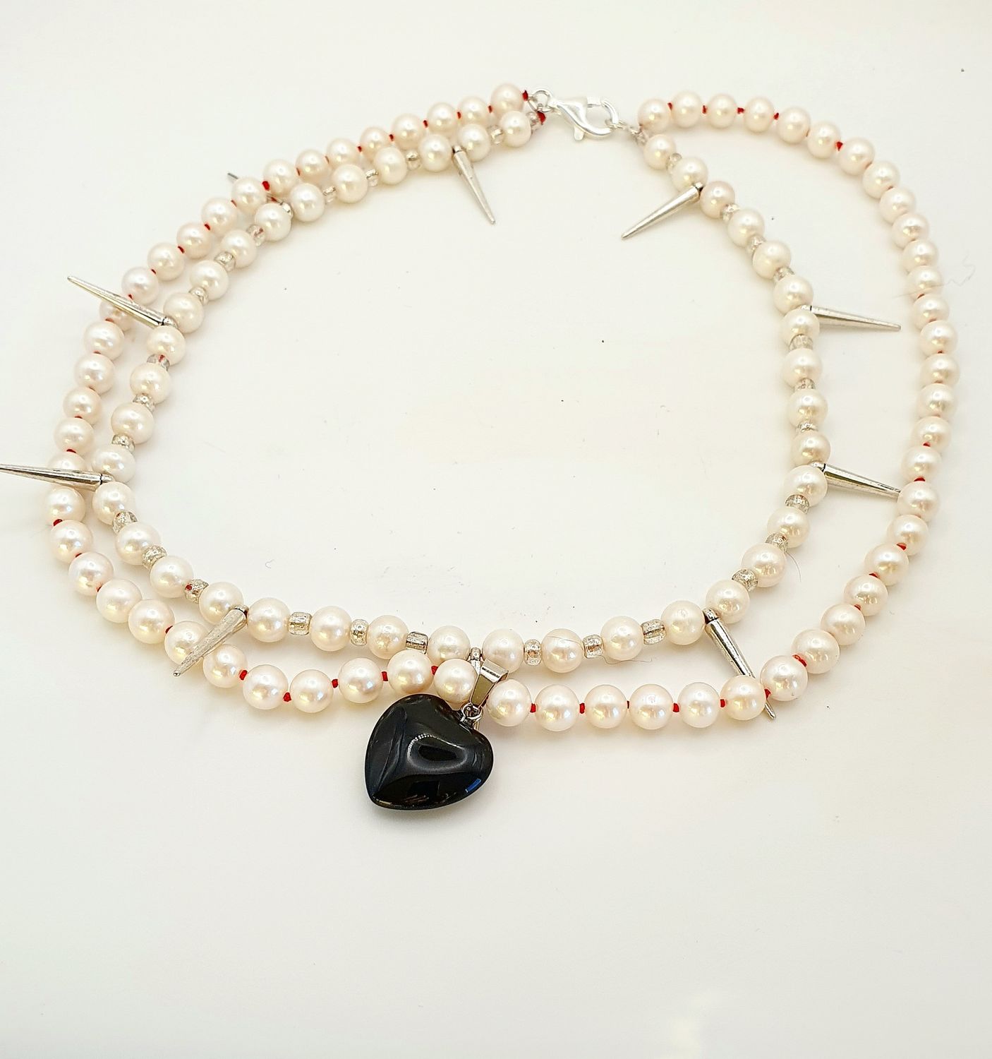 Collar &quot;Corazón Negro&quot;