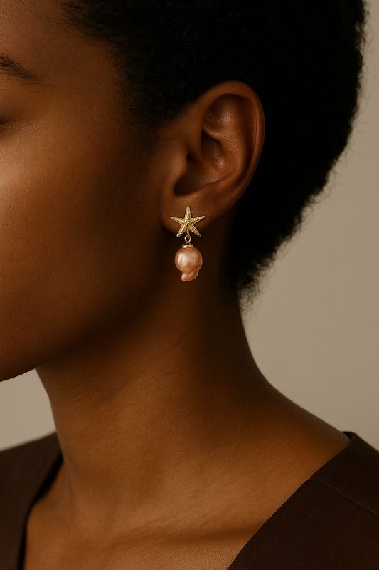 Pendientes "Estrella de Mar"