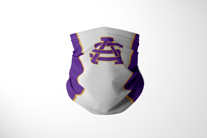 Neck gaiter  ( Gray &amp; Purple)