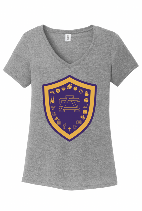 Ladies Gray “Shield “ Shirt