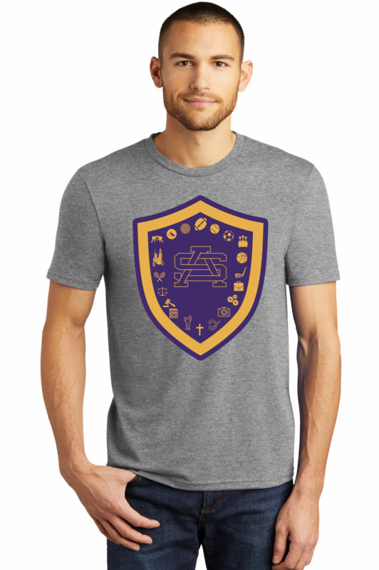 Men’s Gray “Shield “ Shirt