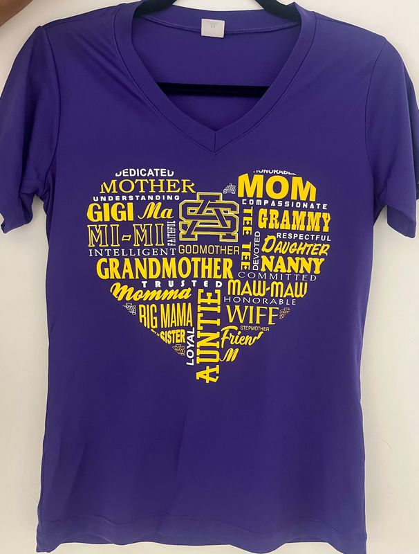 Ladies Golden Heart T-Shirt