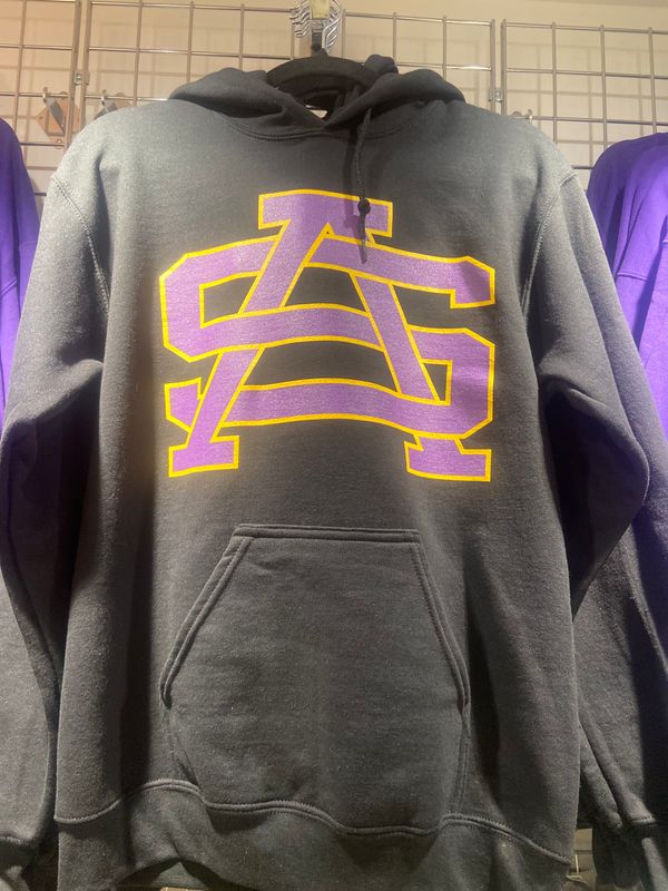 SA Hooded Sweatshirt - Black