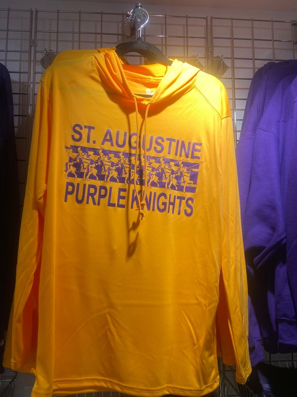 "P.E." DriFit Hoodie - Gold