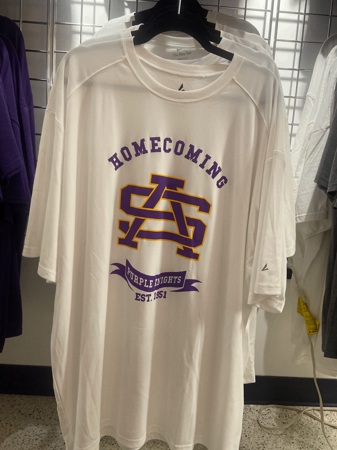 Dri Fit Homecoming T Shirt  White
