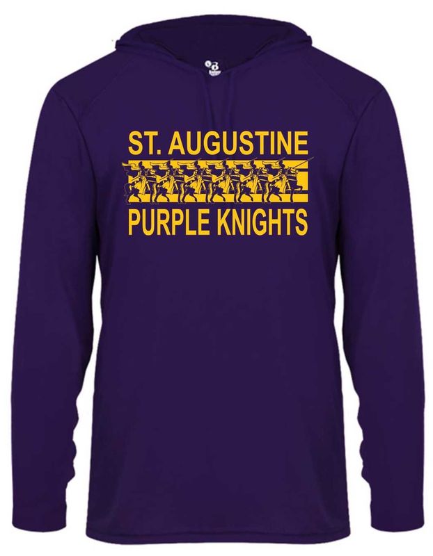 “PE” Dri-fit Hoodie - Purple