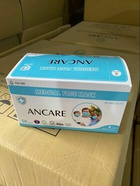 Medical Face Mask 4 layers certified CE or ASTM, Tested EN14683