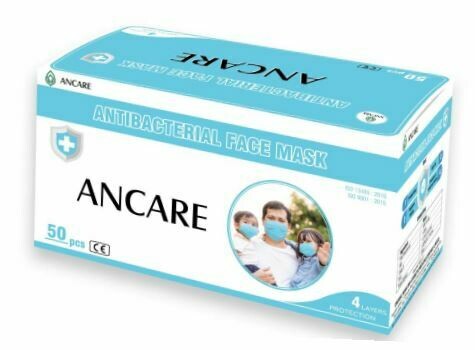 Face Mask 3 Layers Certified CE or ASTM
