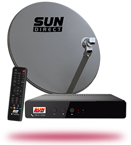 Sun Direct DTH connection SD/HD plus
