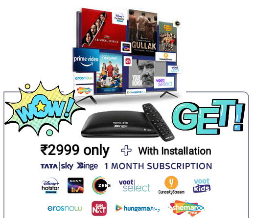 TATA Sky Binge Android TV DTH
