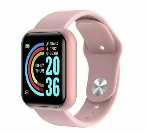Relógio SMARTWATCH D20 rose