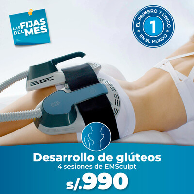 Desarrolla Glúteos con EMSculpt (4 Sesiones) Desarrolla Glúteos con EMSculpt (4 Sesiones)