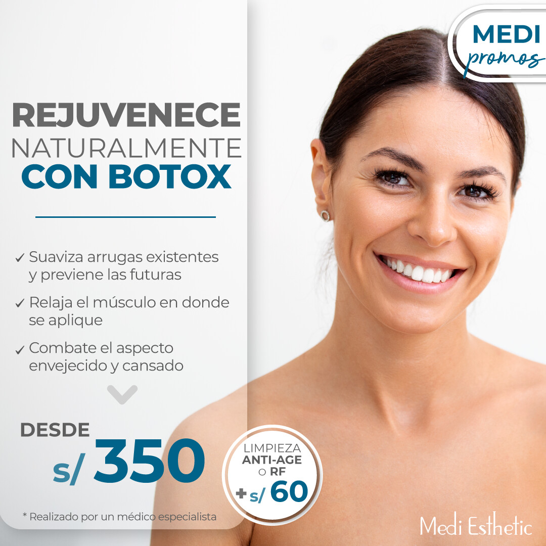 Rejuvenece naturalmente con Botox