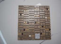 MALLA DECORATIVA CERAMICA VIDRIO PAXOS BEIGE