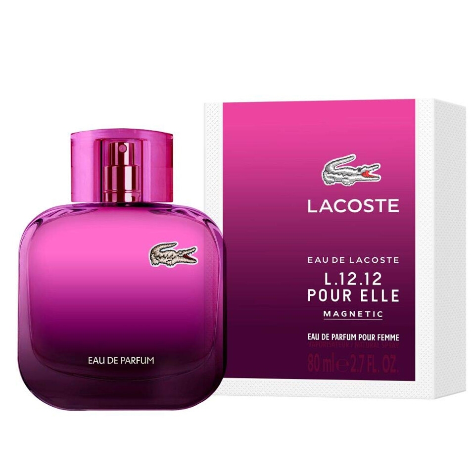 LACOSTE EAU DE LACOSTE L.12.12 POUR ELLE MAGNETIC FEMME EDP SP 80ML