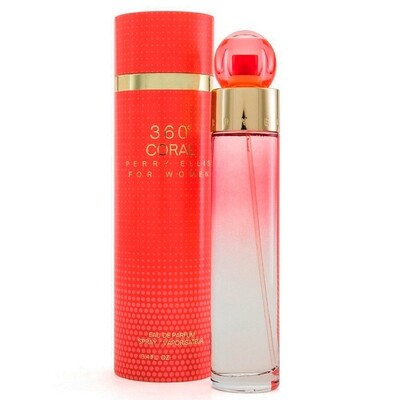 PERRY ELLIS 360 CORAL FEMME EDP SP 100ML