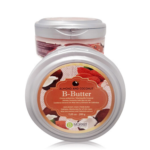 B-BUTTER ALMOND AND COCONUT 200 G.