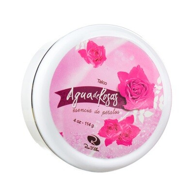TALCO AGUA DE ROSAS / 114 G.