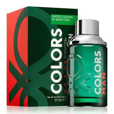 UNITED COLORS OF BENETTON/ COLORS MAN GREEN EDT 100ML