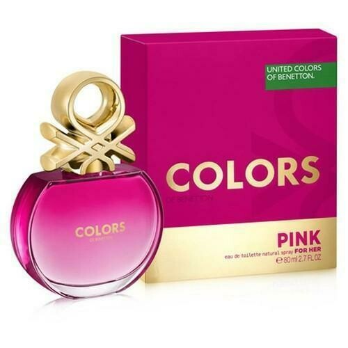 UNITED COLORS OF BENETTON/ COLORS PINK FOR HER 80ML