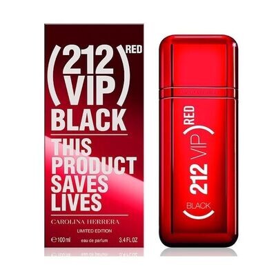 CAROLINA HERRERA 212 VIP BLACK RED LIMITED EDITION EDP 100ML