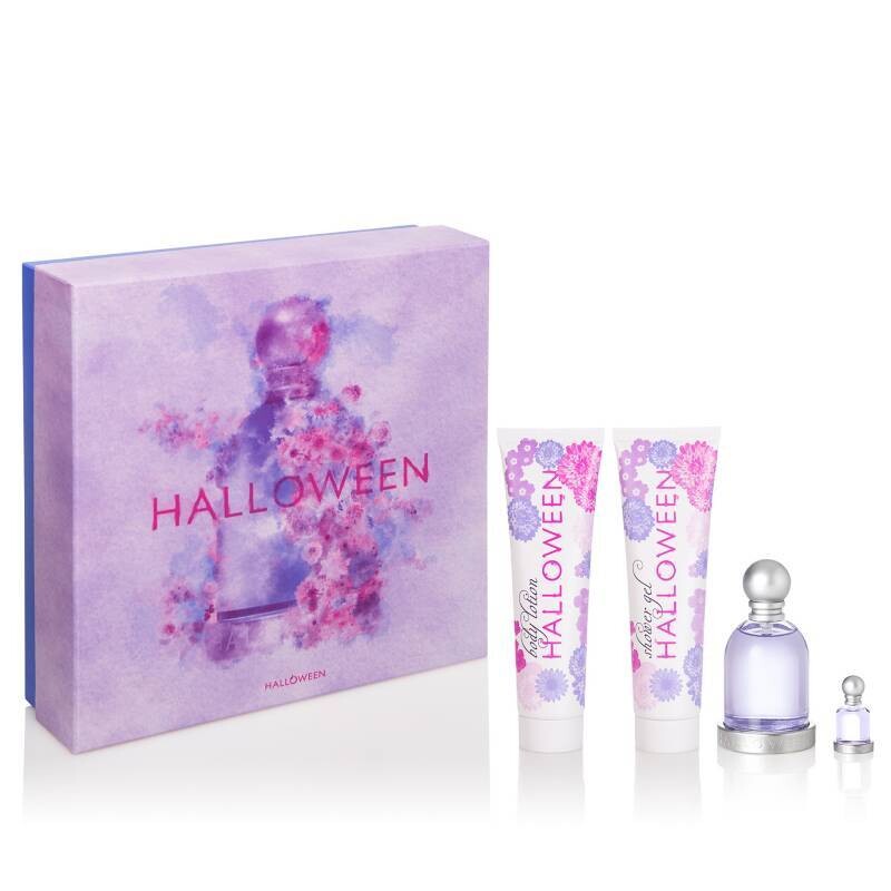 HALLOWEEN FEMME SET 4 PZAS / EDT SP 100ML + EDT 4.5ML + B/L 150ML + S/G 150ML