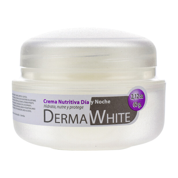 DERMAWHITE CREMA FACIAL NUTRITIVA (DIA Y NOCHE) 60G