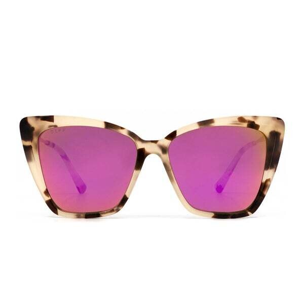 DIFF SUNGLASSES BECKY II / COLOR CREAM PINK