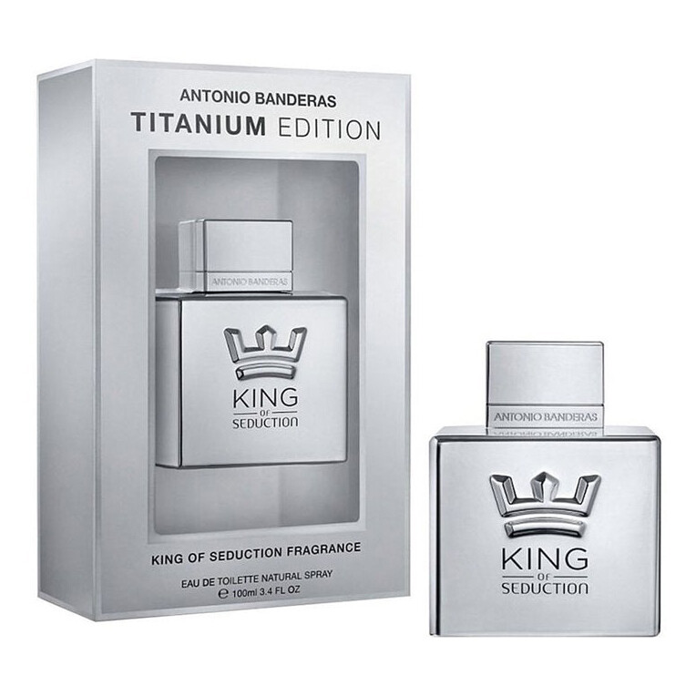 ANTONIO BANDERAS KING OF SEDUCTION TITANIUM EDITION EDT 100ML